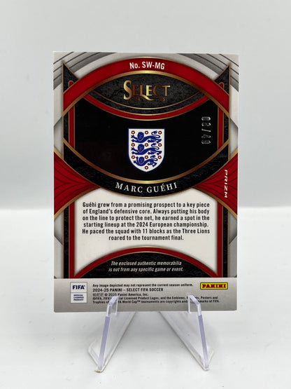 Marc Guehi - England - Player Worn Relic - 08/49 - #SW-MG