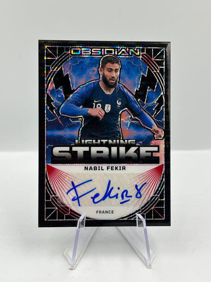 Nabil Fekir - Frankreich - Lightning Strike Autograph - 21/99 - #LS-NFR