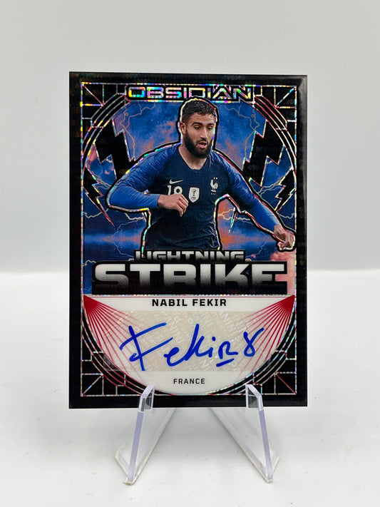 Nabil Fekir - Frankreich - Lightning Strike Autograph - 21/99 - #LS-NFR