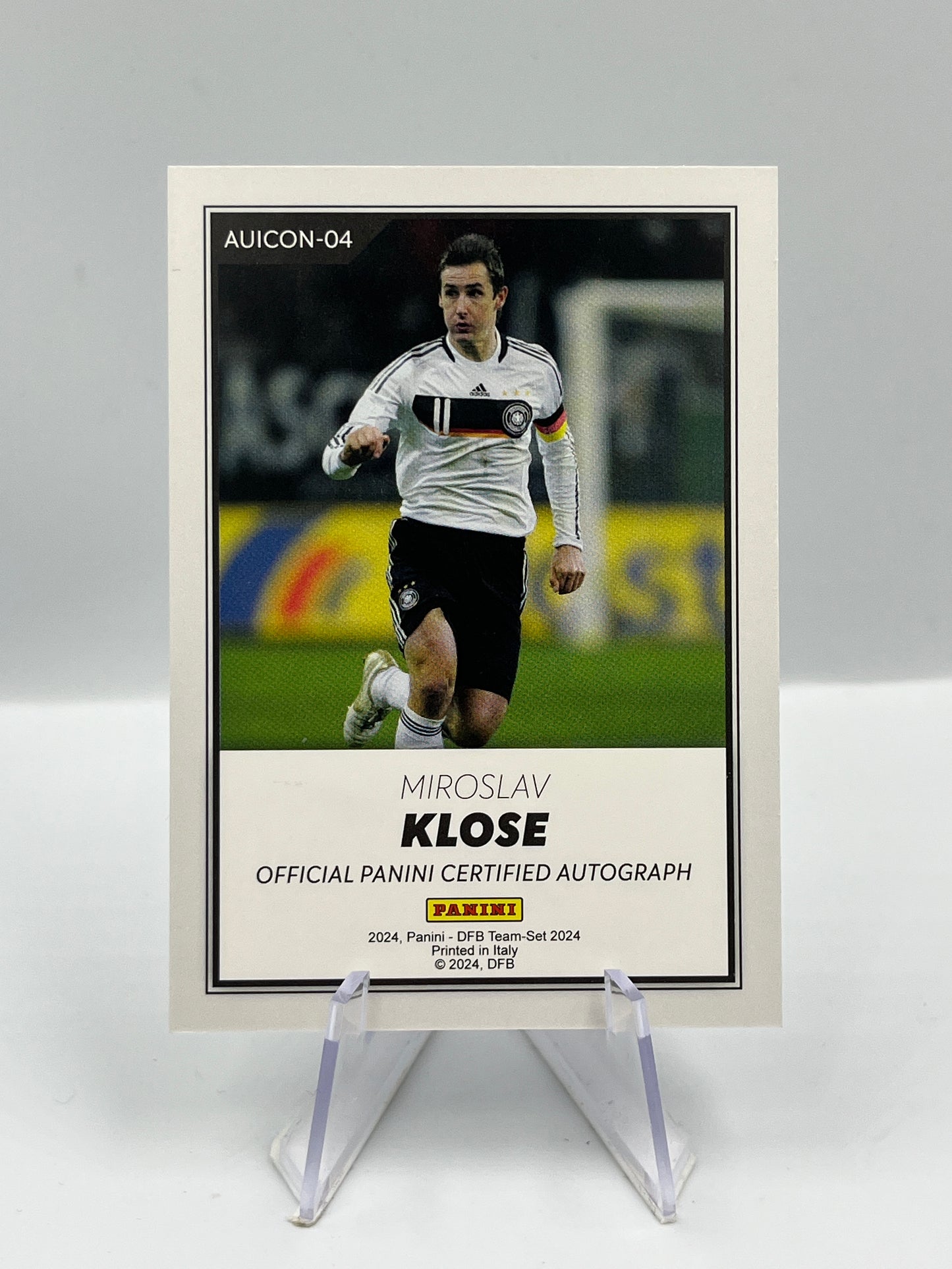 Miroslav Klose - Deutschland - Icons of Germany Autograph - #Auicon-04