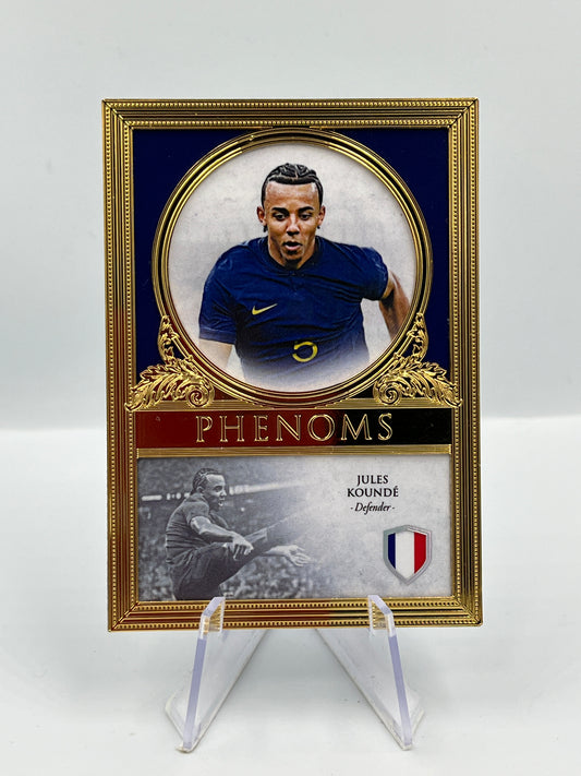 Futera Unique 2024 Jules Kounde Frankreich Gold Frame 1/ One of One #PNG24