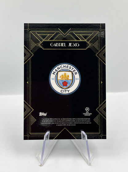Topps Deco UCL 21/22 Gabriel Jesus Manchester City Autograph 75/99