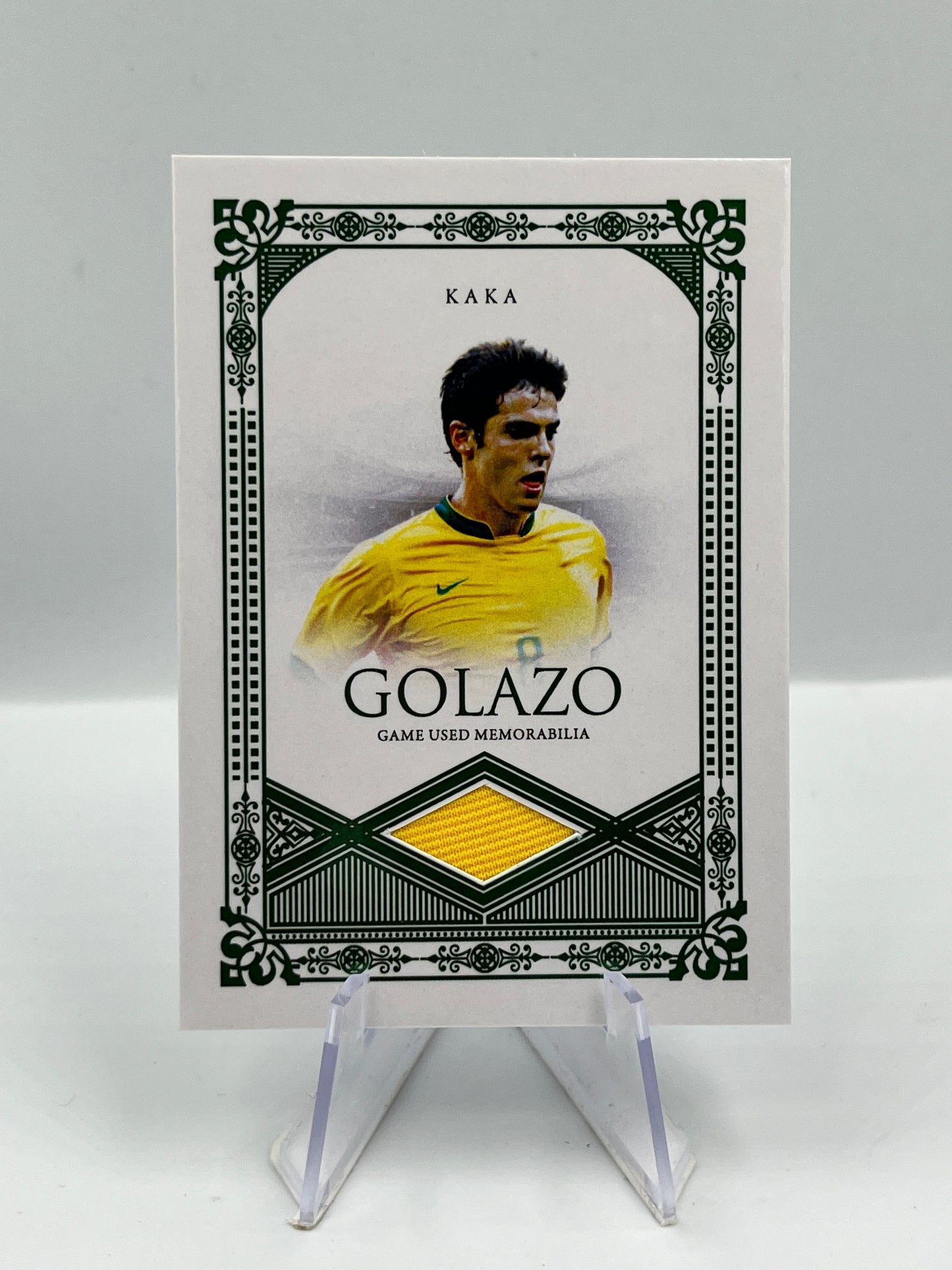 Futera Unique 2023 Kaka Brasilien Game Worn Relic 05/15 #GZ18