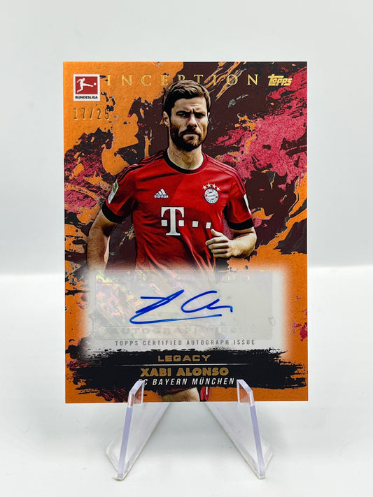 Topps Inception Bundesliga 24/25 Xabi Alonso Bayern München Autograph 17/25