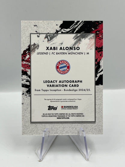 Topps Inception Bundesliga 24/25 Xabi Alonso Bayern München Autograph 17/25