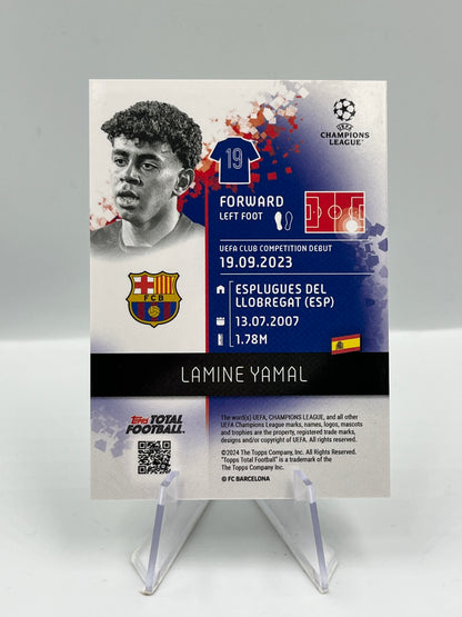 Topps Total Football 24/25 Lamine Yamal Barcelona Headline Act 63/75