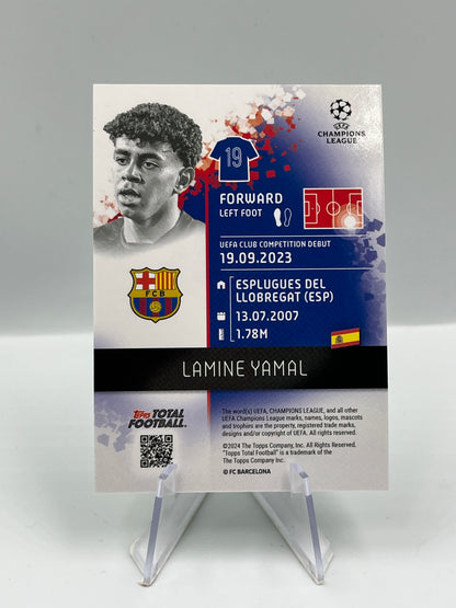 Topps Total Football 24/25 Lamine Yamal Barcelona Silverware 58/75