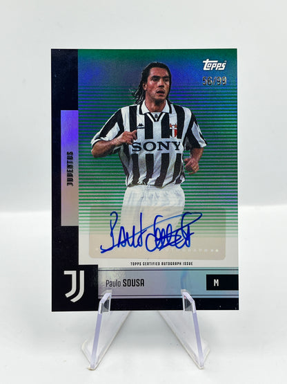 Topps Juventus 25/26 Paulo Sousa Green Autograph 56/99 #BA-PS