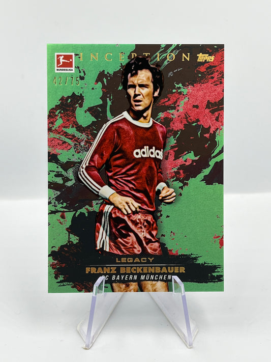 Topps Inception Bundesliga 24/25 Franz Beckenbauer Bayern München Legacy 42/75