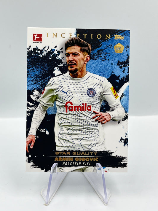 Topps Inception Bundesliga 24/25 Armin Gigovic Holstein Kiel Star Quality RC