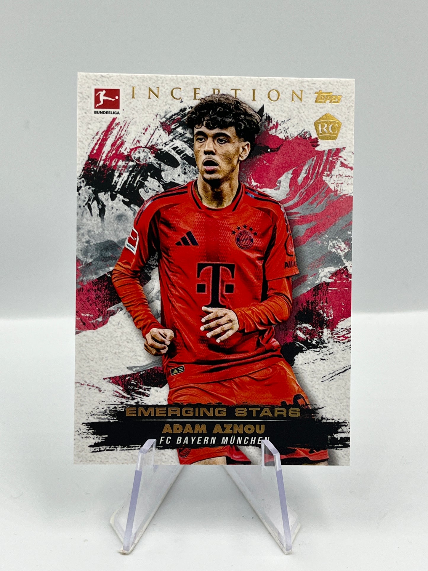 Topps Inception Bundesliga 24/25 Adam Aznou Bayern München Emerging Stars RC