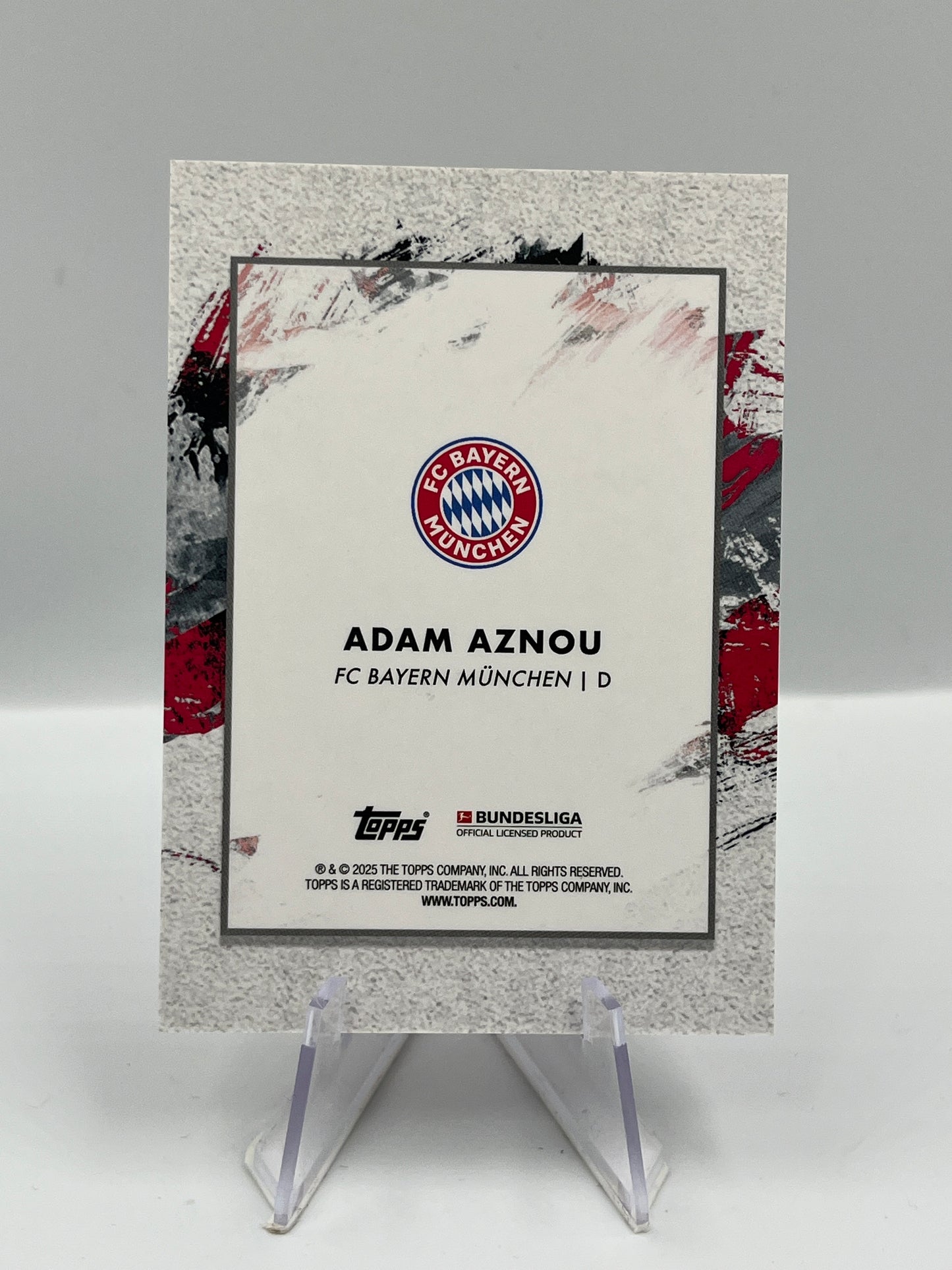 Topps Inception Bundesliga 24/25 Adam Aznou Bayern München Emerging Stars RC