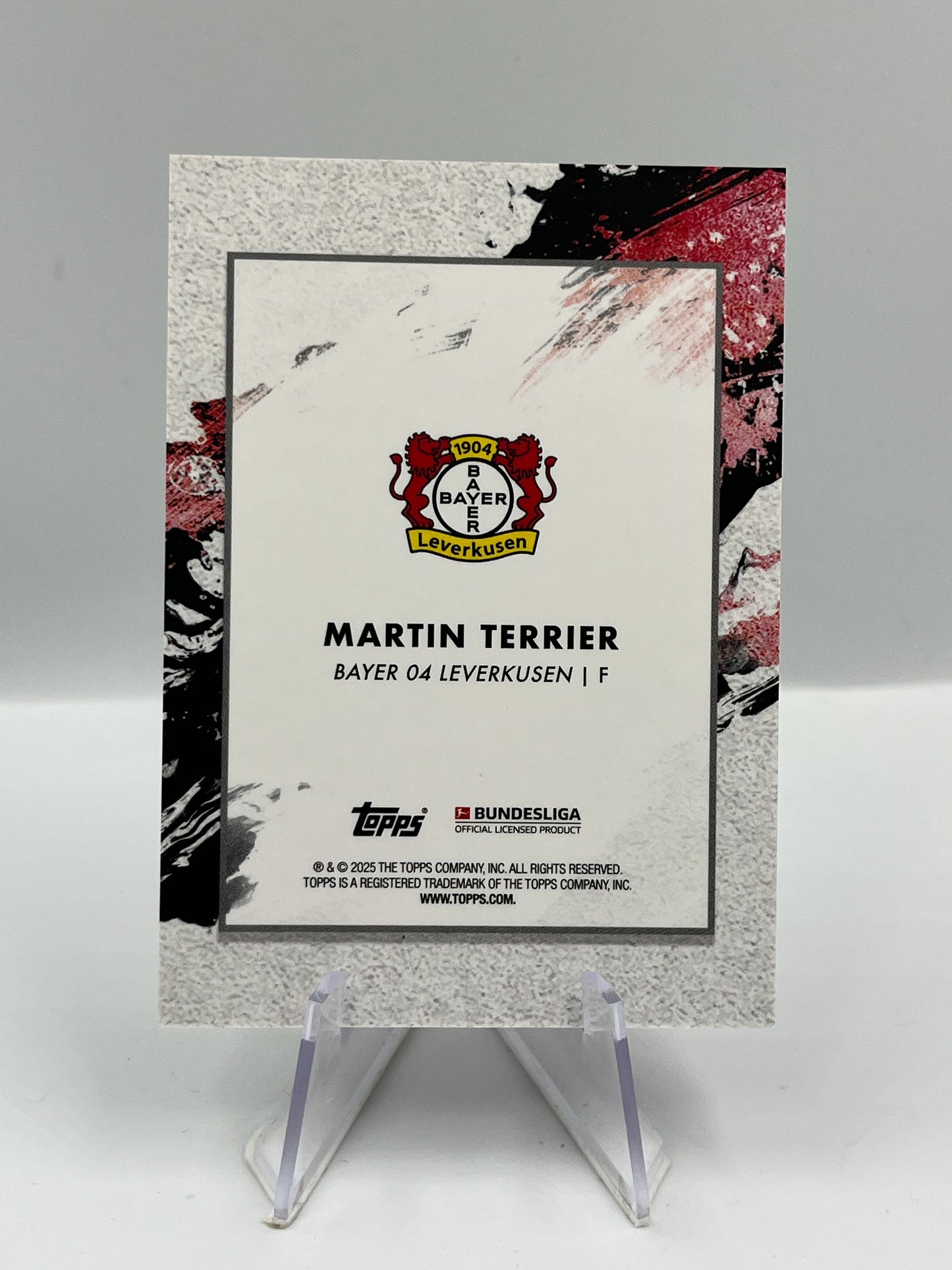 Topps Inception Bundesliga 24/25 Martin Terrier Bayer Leverkusen Star Quality 48/75