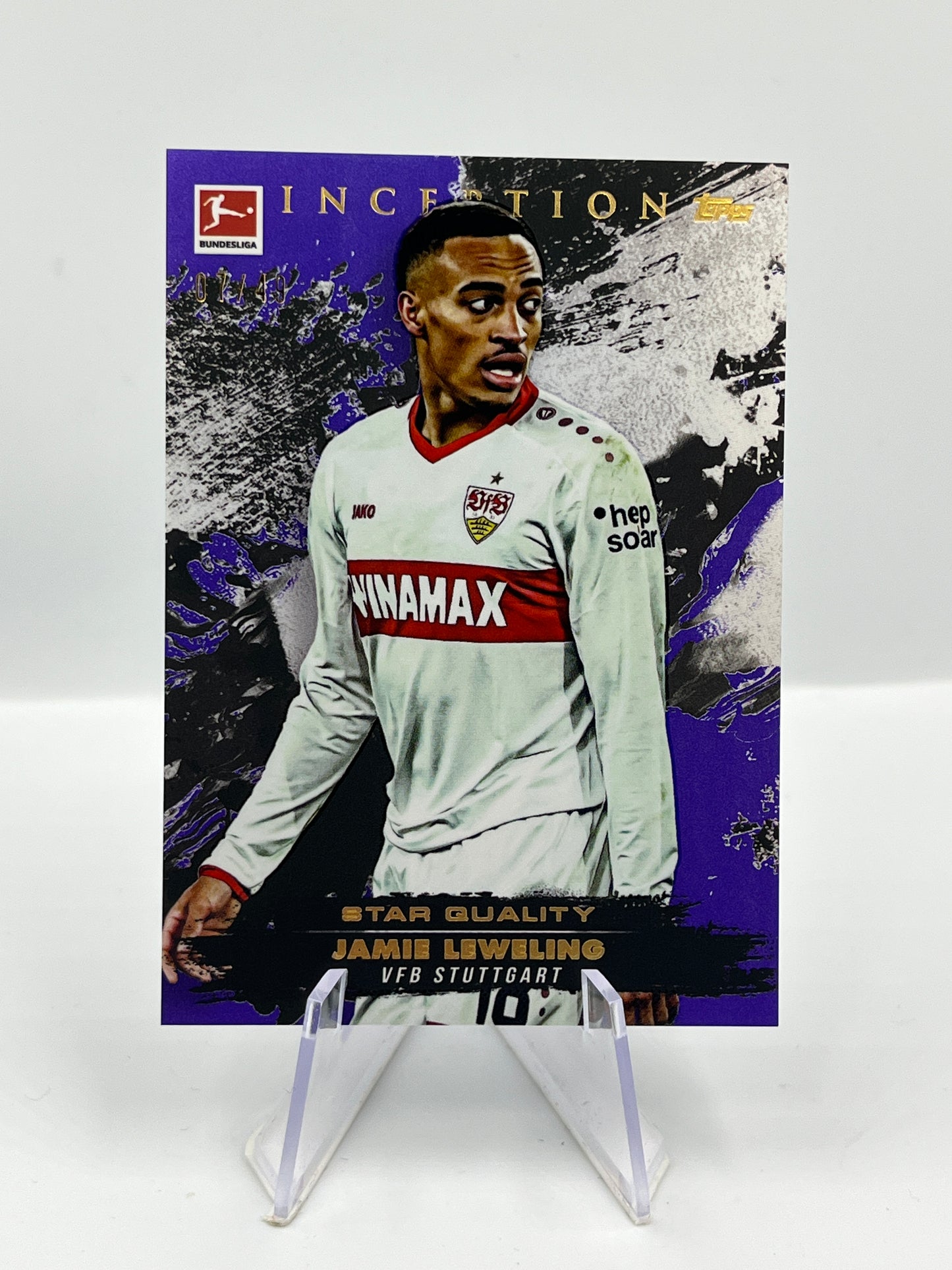 Topps Inception Bundesliga 24/25 Jamie Leweling VFB Stuttgart Star Quality 07/49