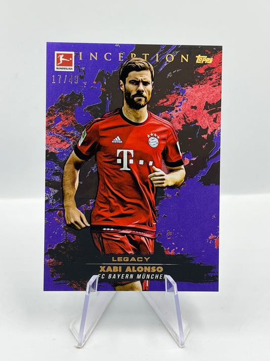 Topps Inception Bundesliga 24/25 Xabi Alonso Bayern München Legacy 17/49