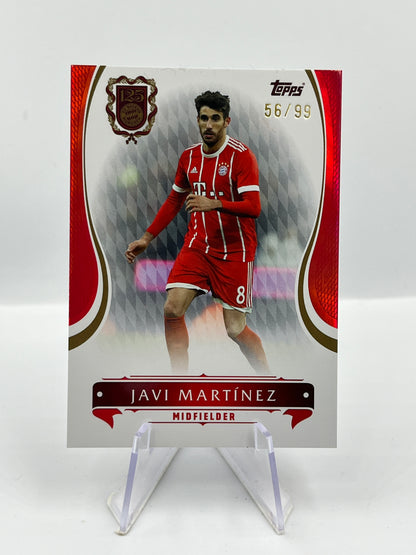 Topps 125 Jahre Bayern München Javi Martinez Legends 57/99 #LE-14