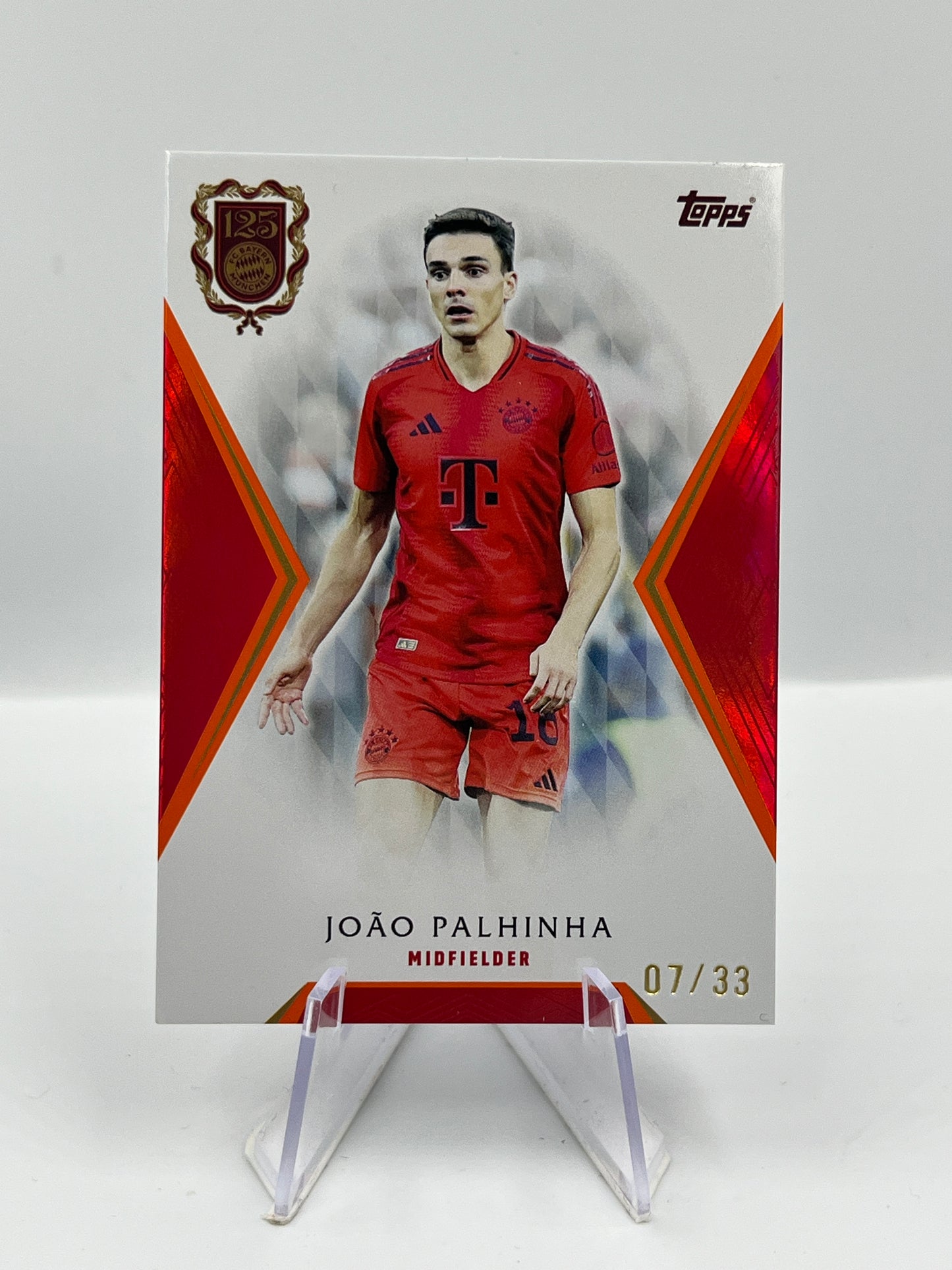 Topps 125 Jahre Bayern München Joao Palhinha First Team 07/33 #FT-13