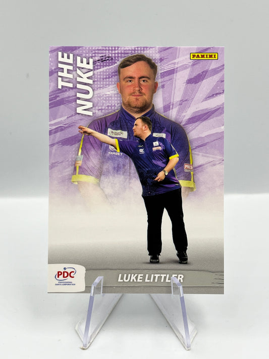 Panini 1st Edition 2025 Luke Littler Scoring Machine #SCM-11