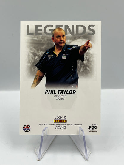 Panini 1st Edition 2025 Phil Taylor Legends #LEG-10