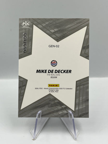 Panini 1st Edition 2025 Mike De Decker Next Gen 080/100 #GEN-02