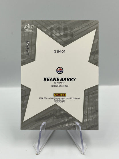 Panini 1st Edition 2025 Keane Barry Next Gen 46/50 #GEN-01