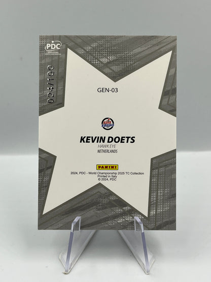 Panini 1st Edition 2025 Kevin Doets Next Gen 024/100 #GEN-03
