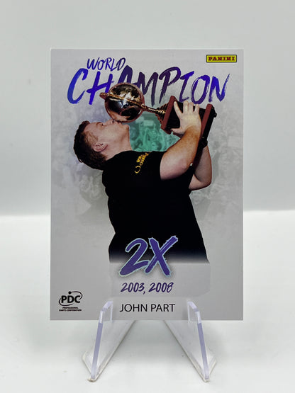 Panini 1st Edition 2025 John Part World Champion 124/180 #Champ-03