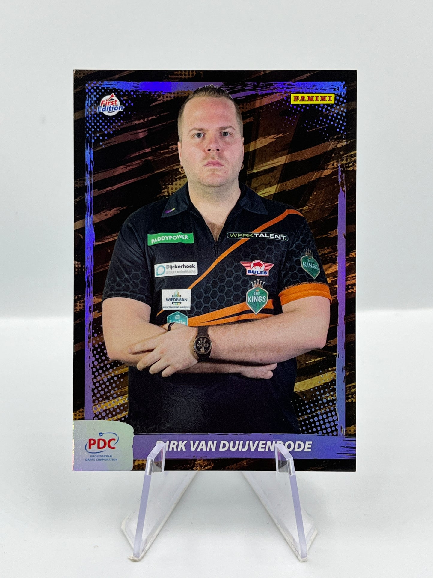 Panini 1st Edition 2025 Dirk Van Duijvenbode 071/180 #PDC-50