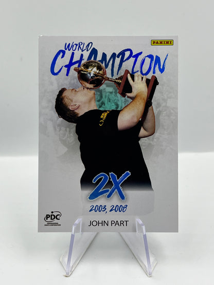 Panini 1st Edition 2025 John Part World Champion 056/100 #Champ-03