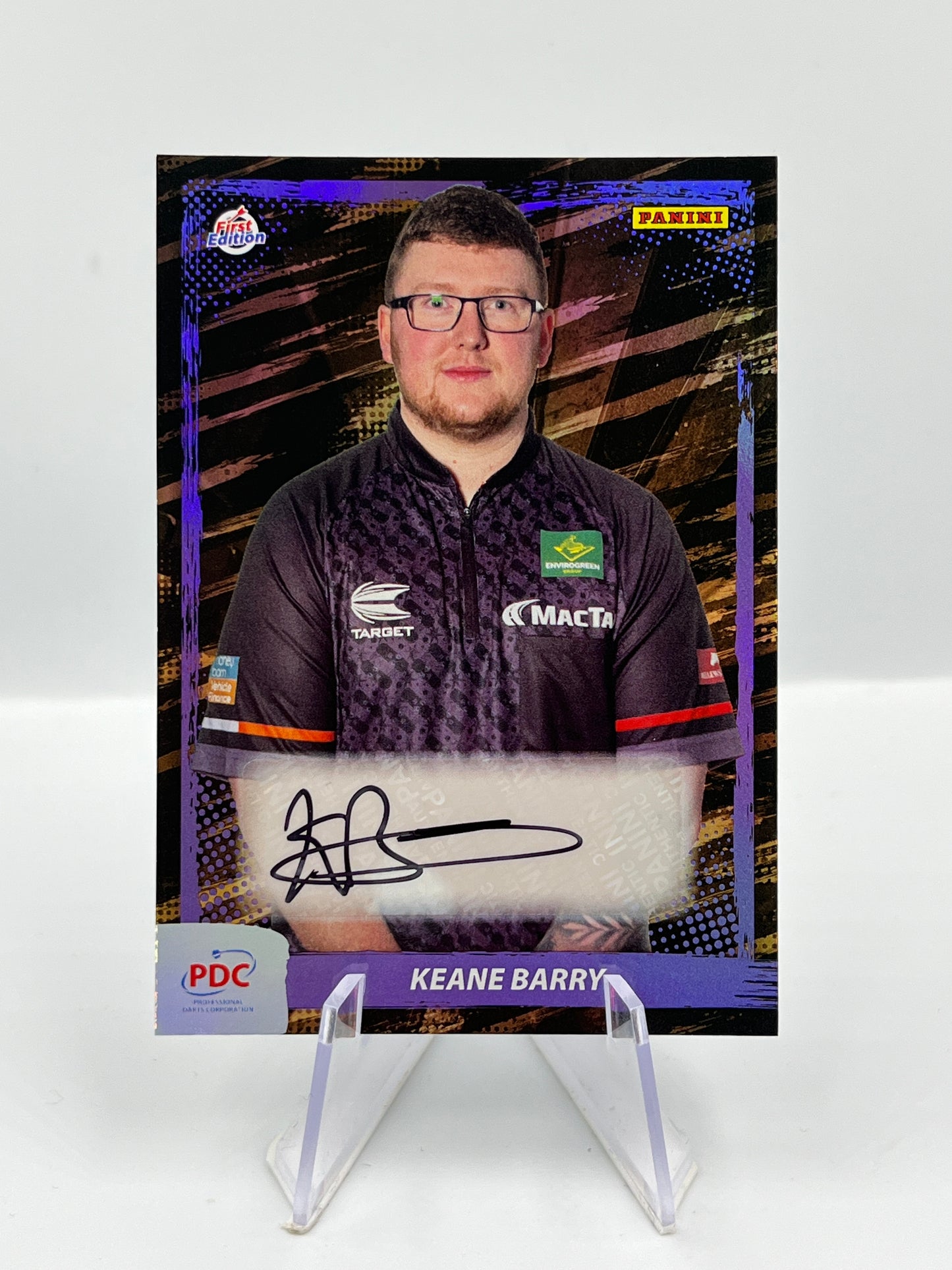 Panini 1st Edition 2025 Keane Barry Autograph 41/75 #AU-03