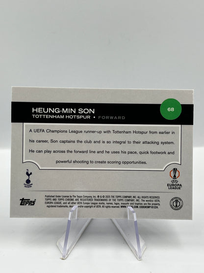 Topps Chrome UCC 24/25 Heung-Min Son Tottenham 63/75 #68