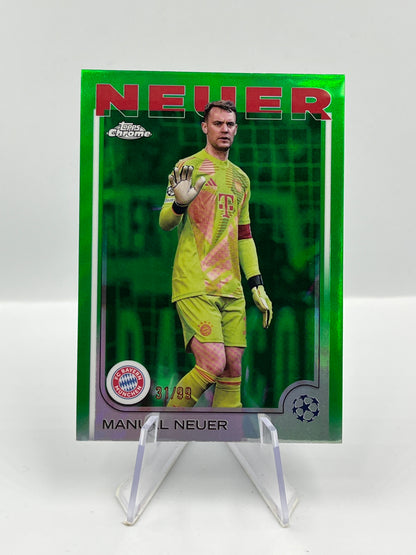 Topps Chrome UCC 24/25 Manuel Neuer Bayern München 31/99 #101