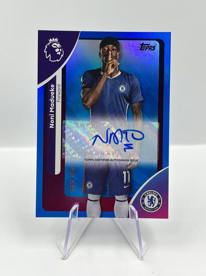 Topps Premier League 25/26 Noni Madueke Chelsea Autograph 089/150 #AC-NM