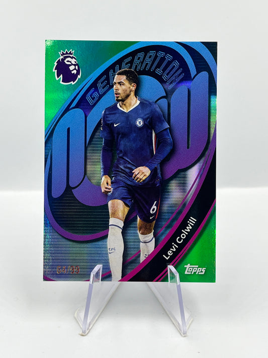 Topps Premier League 25/26 Levi Colwill Chelsea Generation Now 64/99 #106