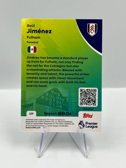 Topps Premier League 25/26 Raul Jimenez Fulham 40/75 #159