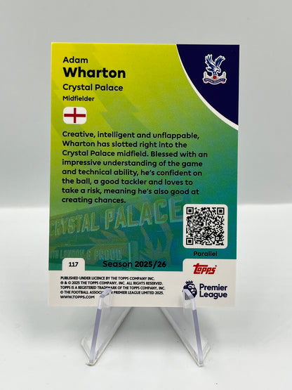 Topps Premier League 25/26 Adam Wharton Crystal Palace 08/50 #117