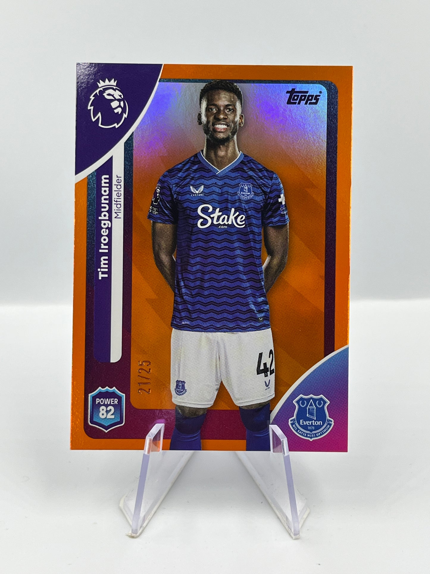 Topps Premier League 25/26 Tim Iroegbunam Everton 21/25 #135