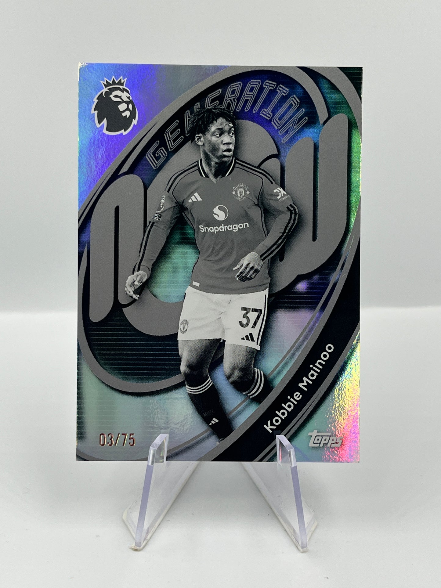 Topps Premier League 25/26 Kobbie Mainoo Manchester United 03/75 #214