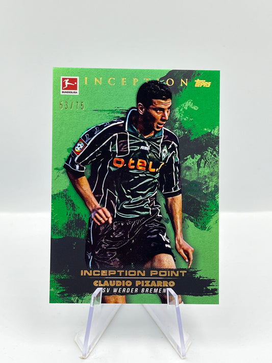 Topps Inception Bundesliga 24/25 Claudio Pizarro Werder Bremen 53/75