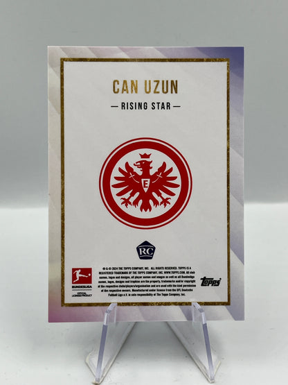 Topps Summer Signings 24/25 Can Uzun Eintracht Frankfurt Rainbow Auto RC 5/5