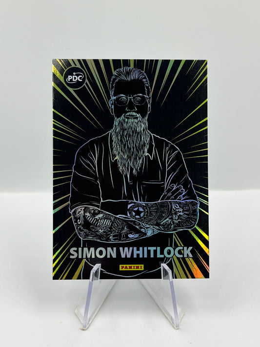 Panini PDC World Championship 2026 Simon Whitlock Case Hit Gold 8/9 SSP #RBOW-12