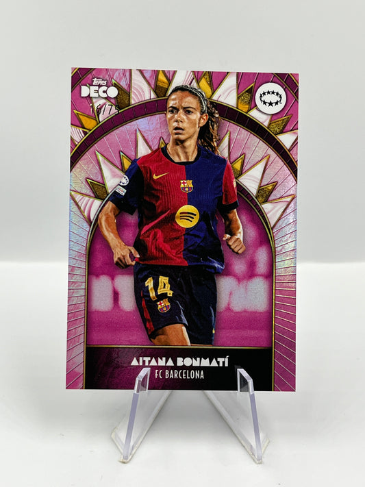 Topps Deco UCC 24/25 Aitana Bonmati FC Barcelona Pink 16/75