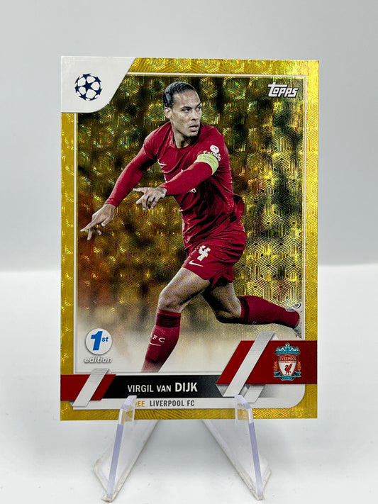 Topps UCC 22/23 Virgil Van Dijk Liverpool FC  1/1 / One of One / 1 of 1 #130